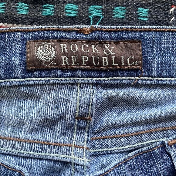 Y2K Rock & Republic Low Rise Flare Jeans. Size 29/29. Authentic. Classic. - Picture 9 of 16